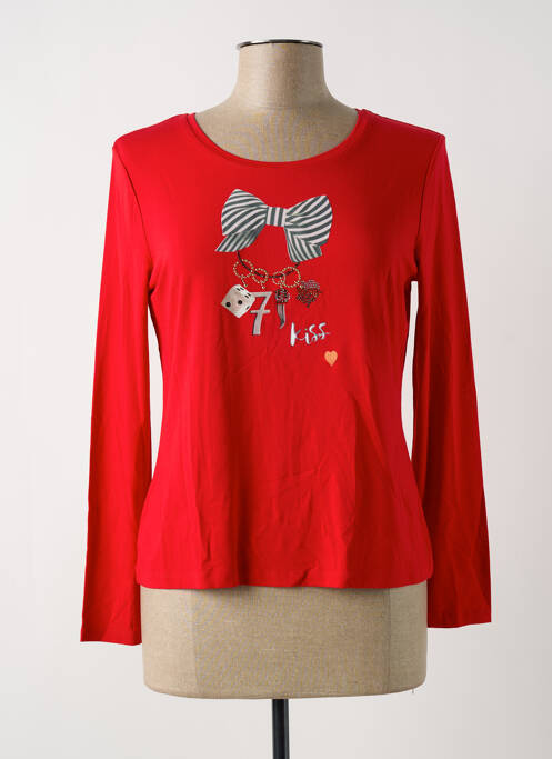 T-shirt rouge FUEGO WOMAN pour femme