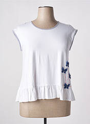 Top blanc POUPEE CHIC pour femme seconde vue