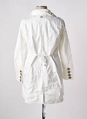 Trench blanc BEAUMONT pour femme seconde vue