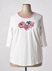 T-shirt blanc BASLER pour femme seconde vue