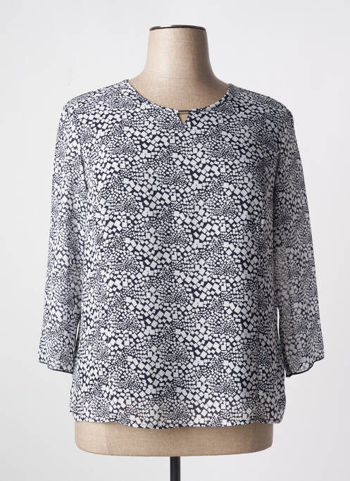 Blouse bleu GEVANA pour femme