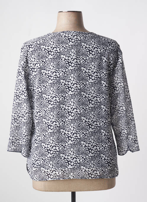 Blouse bleu GEVANA pour femme