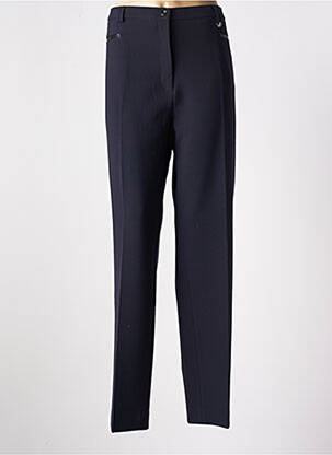 Pantalon slim taille normale taille normale bleu BRUNO SAINT HILAIRE femme