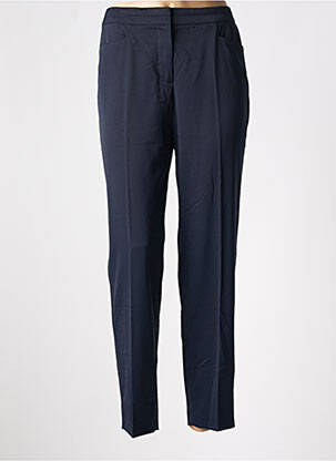 Pantalon slim taille haute taille haute bleu BETTY BARCLAY femme