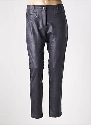 Pantalon slim stretch taille normale gris EVA KAYAN femme