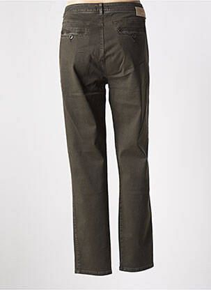 Jeans coupe slim stretch taille normale vert EVA KAYAN femme