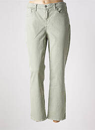 Jeans coupe droite stretch taille normale vert NYDJ femme