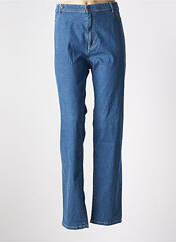 Jeans coupe slim bleu BRUNO SAINT HILAIRE pour femme seconde vue