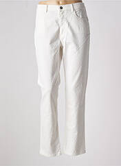 Pantalon slim beige BRUNO SAINT HILAIRE pour femme seconde vue