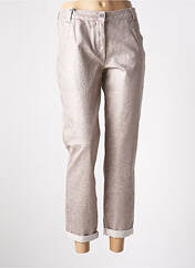 Pantalon slim beige EVA KAYAN pour femme seconde vue
