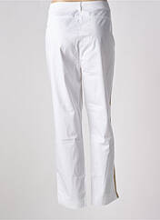 Pantalon slim blanc FABER pour femme seconde vue