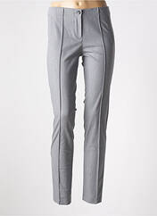 Pantalon slim gris BRUNO SAINT HILAIRE pour femme seconde vue