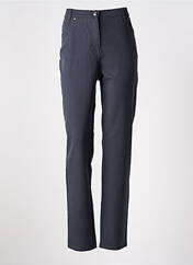 Pantalon slim gris FABER pour femme seconde vue