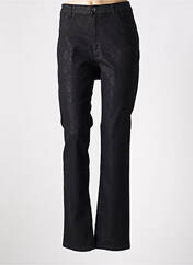 Pantalon slim noir BRUNO SAINT HILAIRE pour femme seconde vue