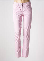 Pantalon slim rose ATELIER GARDEUR pour femme seconde vue