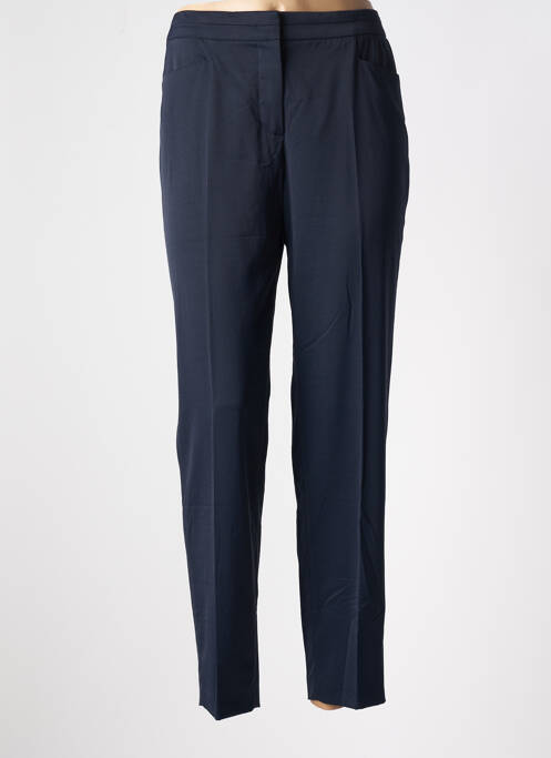 Pantalon slim stretch taille haute bleu BETTY BARCLAY femme