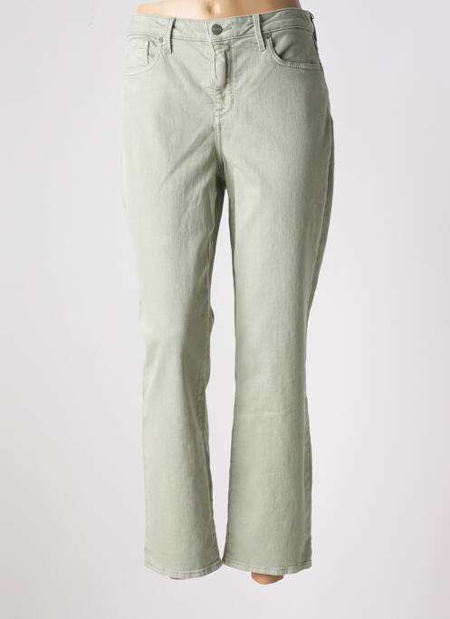 Jeans coupe droite vert NYDJ pour femme
