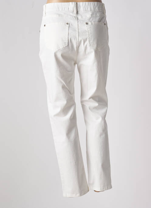 Jeans coupe slim beige LESLIE pour femme