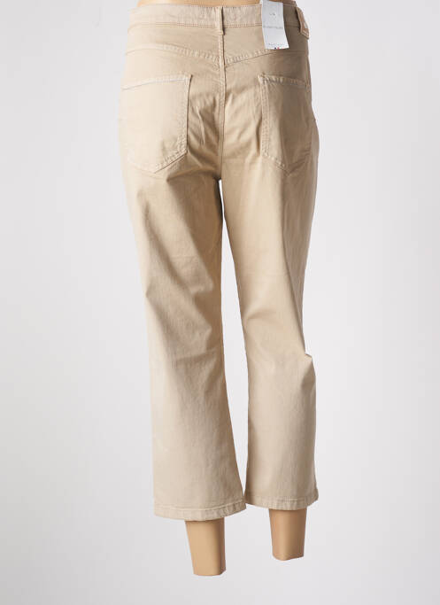 Pantacourt marron BRUNO SAINT HILAIRE pour femme