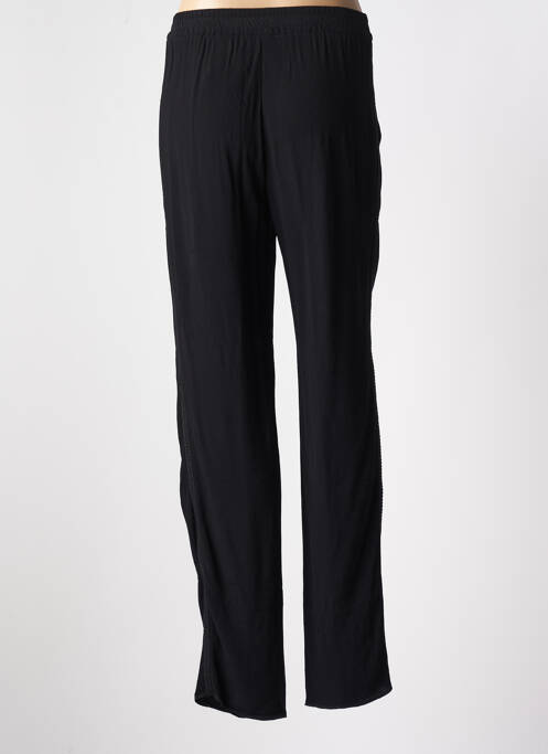 Pantalon droit noir DEVERNOIS femme