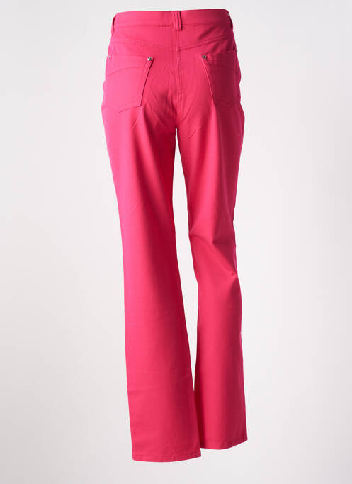 Pantalon droit rouge FABER pour femme