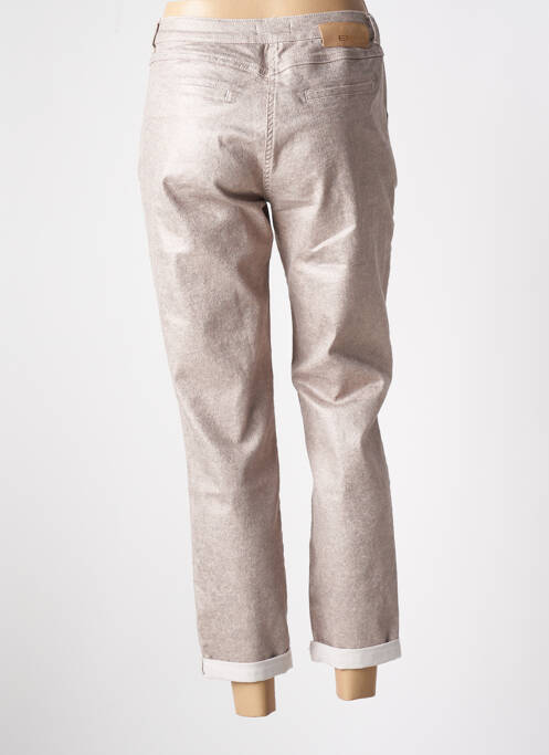 Pantalon slim beige EVA KAYAN pour femme