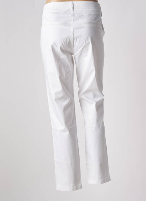Pantalon slim blanc EVA KAYAN pour femme