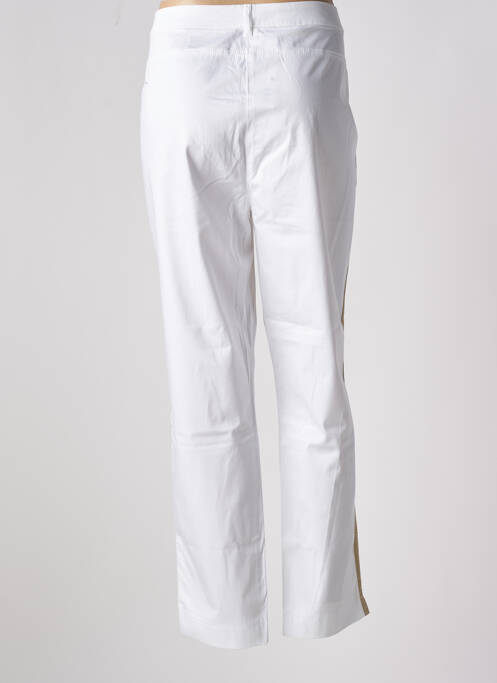 Pantalon slim blanc FABER pour femme
