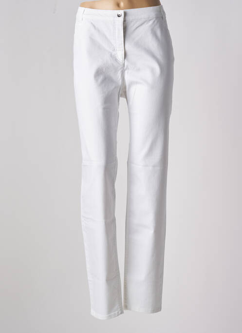 Pantalon slim blanc LUCIA pour femme