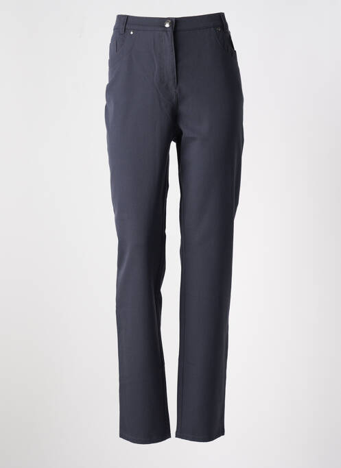 Pantalon slim gris FABER pour femme