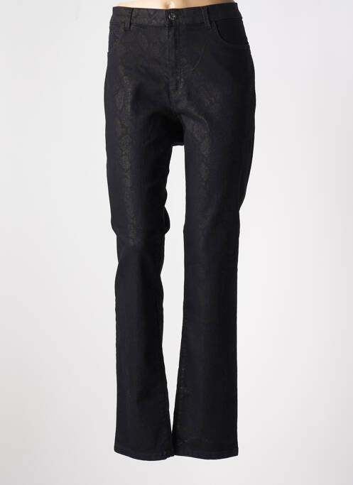 Pantalon slim noir BRUNO SAINT HILAIRE pour femme