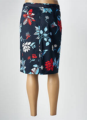 Jupe mi-longue stretch bleu BETTY BARCLAY femme
