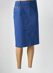 Jupe mi-longue bleu WEINBERG pour femme seconde vue