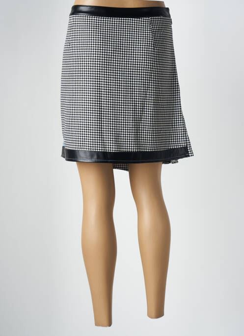 Jupe courte noir LESLIE pour femme