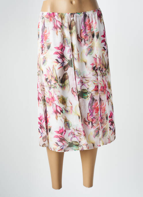 Jupe mi-longue blanc SOMMERMANN pour femme