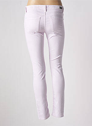 Jeans skinny stretch taille basse violet RICH & ROYAL femme