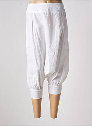 Sarouel taille haute taille haute blanc SARAH PACINI femme