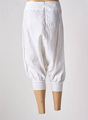 Sarouel taille haute taille haute blanc SARAH PACINI femme
