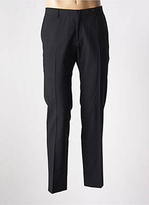 Pantalon droit stretch taille normale noir BENVENUTO homme