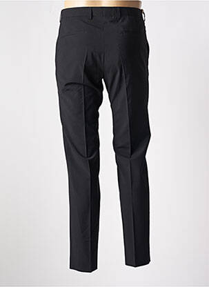Pantalon droit stretch taille normale noir BENVENUTO homme