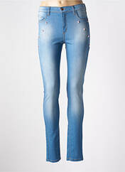 Jeans skinny bleu CRISTINA BARROS pour femme seconde vue