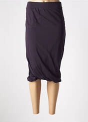 Jupe mi-longue violet NUOVO BORGO pour femme seconde vue