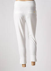 Pantalon 7/8 blanc MANILA GRACE pour femme seconde vue