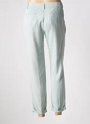 Pantalon 7/8 vert SEE U SOON pour femme seconde vue
