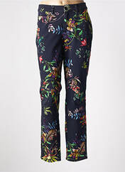 Pantalon slim bleu OUI pour femme seconde vue