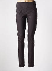 Pantalon slim marron SARAH PACINI pour femme seconde vue