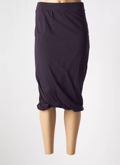 Jupe mi-longue violet NUOVO BORGO pour femme