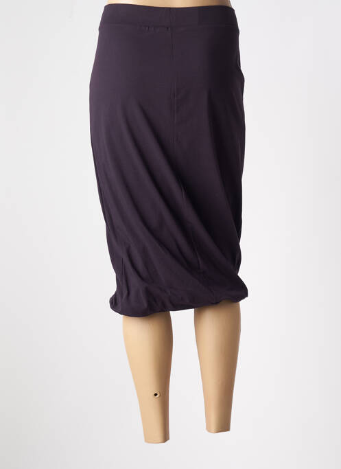 Jupe mi-longue violet NUOVO BORGO pour femme