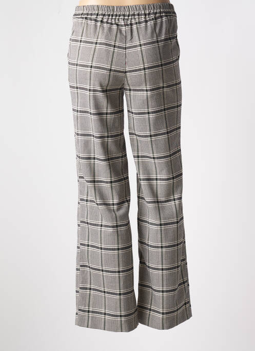 Pantalon large noir ICHI pour femme