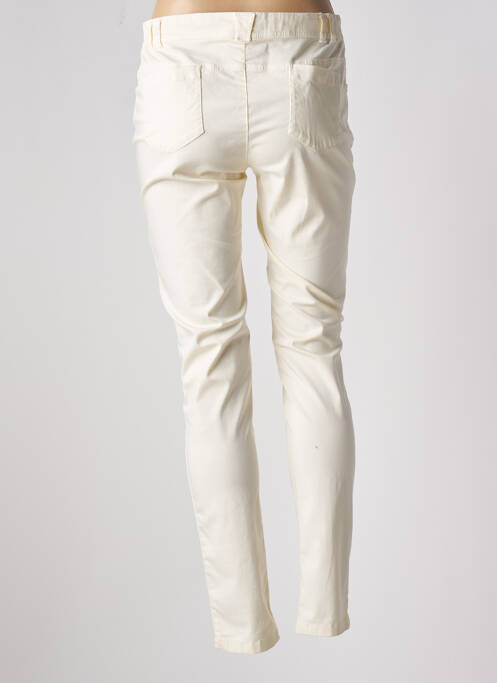 Pantalon slim beige AKELA KEY pour femme